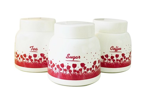 Set tea coffee sugar - 3,
