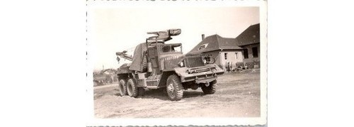 1945 army wrecker truck - wrecker,