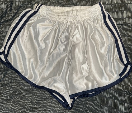 Shiny polyester shorts - polyester, xs