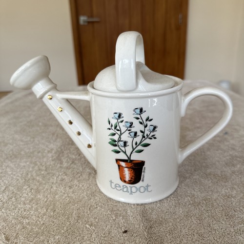Teapottery watering can teapot - teapottery,