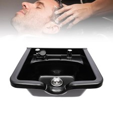 Beauty Salon Barber Shop Hair Equipment Shampoo Bowl Deep ABS Bowl Backwash Sink