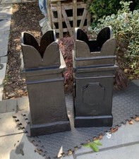 Two Victorian Chimney Pots
