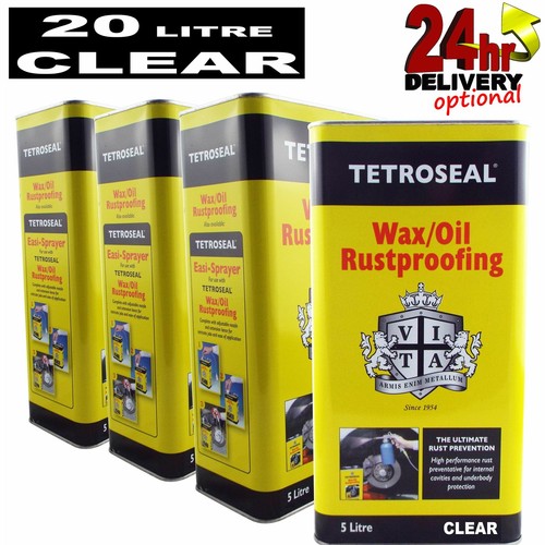 Tetroseal waxoil clear - 20l, car