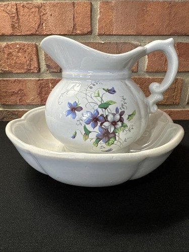 Vintage mccoy pottery pitcher - pottery,