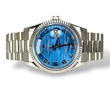 ROLEX Day-Date 36 - 118239 - 2019 - White Gold - Box  and Papers- President