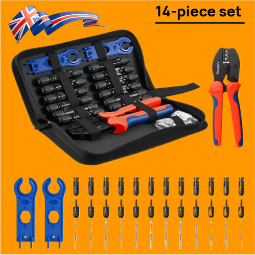 Solar panel crimping - crimping, tool