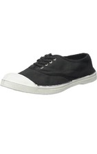 Bensimon Men's Tennis Trainer, 9.5 UK Brand New Black White 