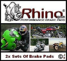 Rear Brake Pads for: SUZUKI