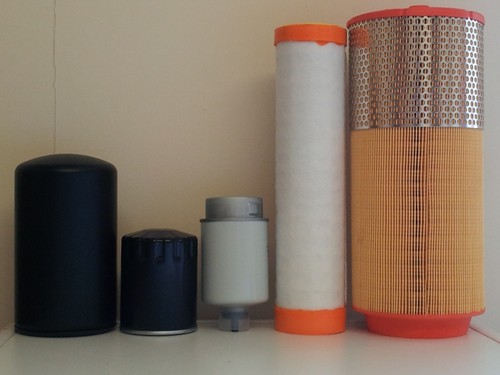 Filter service kit - filter, suits