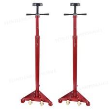 2PCS 1500 KG Gearbox Vertical Transmission Lift Jack Garage Car Fix Hoist Stand
