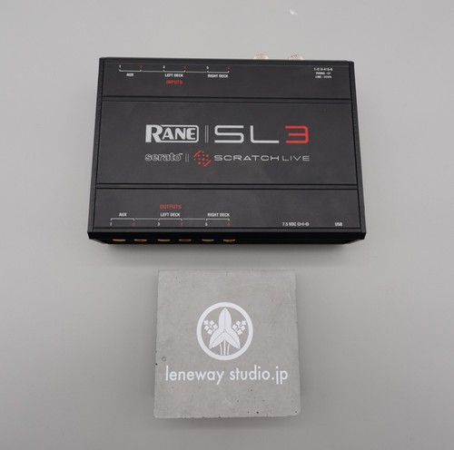 Rane sl3 scratch live - scratch, serato