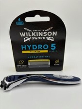 Wilkinson Sword Hydro 5 Sense Energize Advanced Mens Razor Blades plus handle