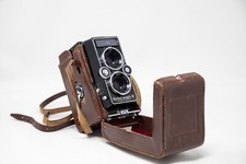 Rolleiflex Rollei Magic II Xenar f/3.5 Lens - 75mm with original leather case