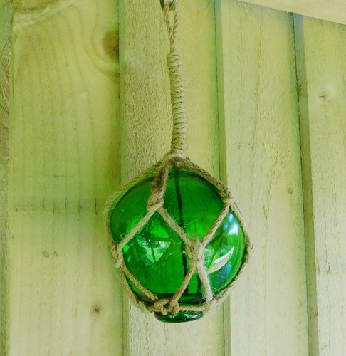 Glass float nautical sea - glass,