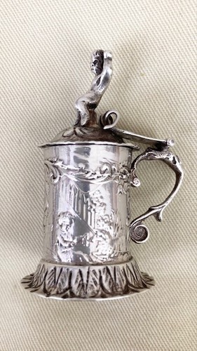 Edwardian silver miniature - edwardian,