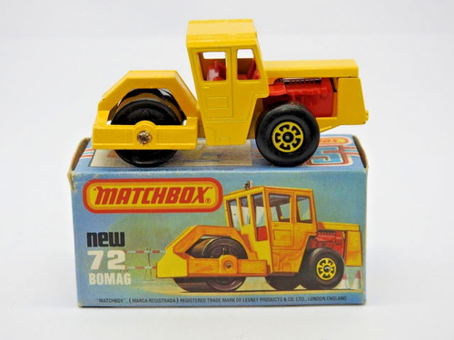 Matchbox superfast bomag - matchbox,