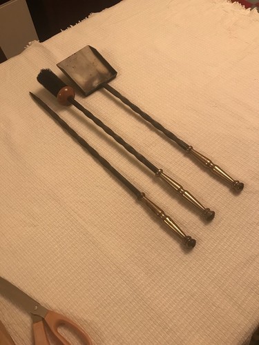 Antique set brass - brass, and