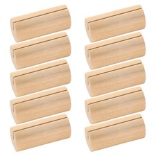 10 Pcs Postcard Holder Wood