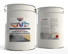 Anti Slip & Weatherproof Outdoor Patio Paint - Concrete Slab, Sandstone, Paving