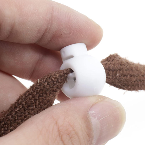 120pcs white plastic - white, single