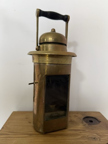 Vintage 1953 brass ships bell - brass,