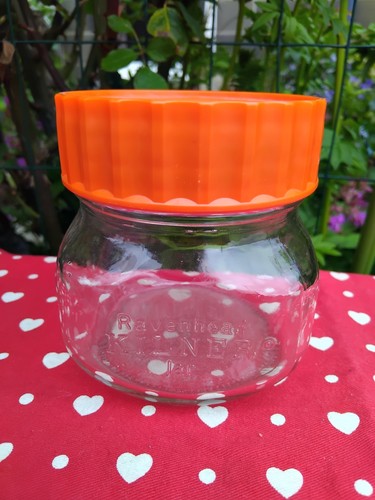 Kilner ravenhead jar orange - kilner,
