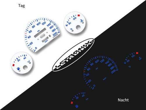 Dash speedo plate - speedo, plasma