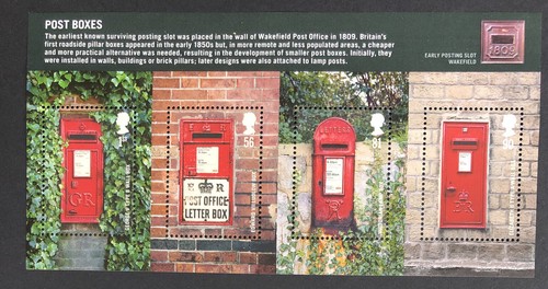 2009 mnh post boxes mint - post,