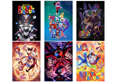 Amazing digital circus - digital, poster