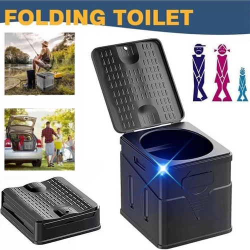 20l portable folding toilet - 20l,