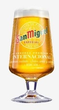1 X San Miguel Pint Glass New