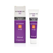 BAPSCARCARE SPF40 Silicone Scar Gel Cream Treatment (UVB + UVA Protection) 10g