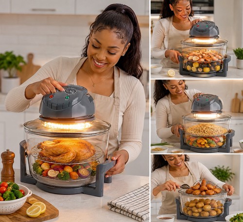 Comfee 17l halogen oven - halogen,