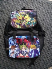 Yu-Gi-Oh Ryou Bakura Cartoon Lightning Backpack New School Bag Canvas Laptop Bag