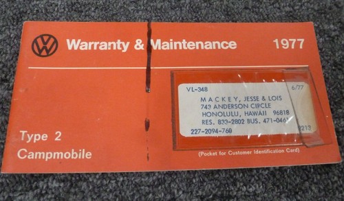 1977 volkswagen westfalia - 1977,