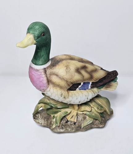 Vintage mallard duck figurine - mallard,