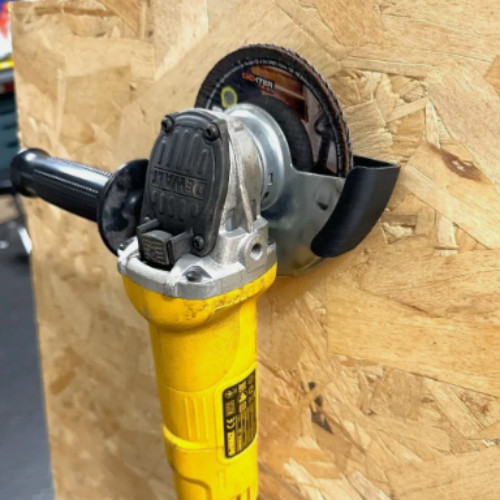Angle grinder wall - grinder, bracket