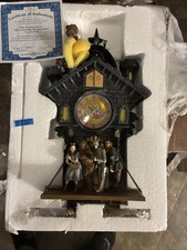 The Bradford Exchange Wizard of Oz Cuckoo Clock with Barking Toto