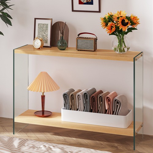 Modern console table behind - modern,