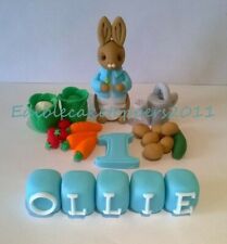 Handmade edible Peter rabbit
