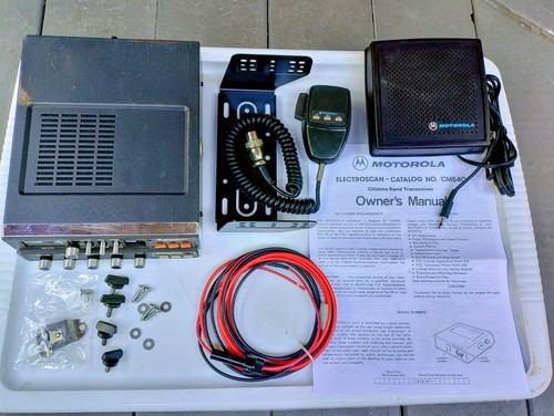Motorola cm540 radio - motorola,