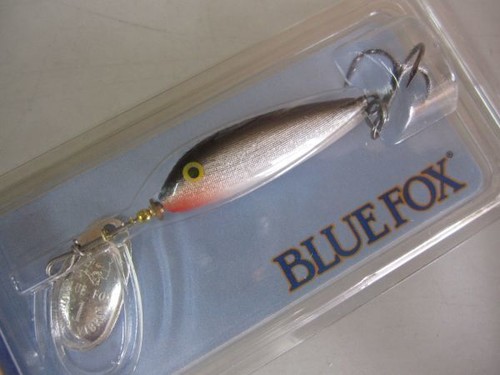 Blue fox vibrax minnow spin - fox,