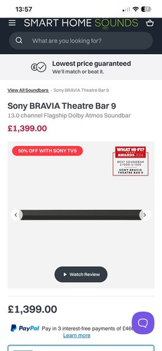 Sony bravia theatre bar - sony,