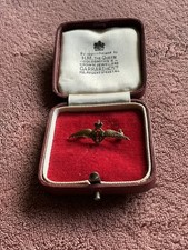 RAF Wings Sweetheart Brooch -