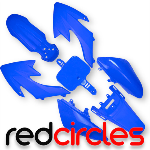 Blue crf50 style pit bike - crf50,
