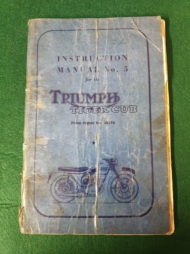1957 instruction manual 5 - manual, no
