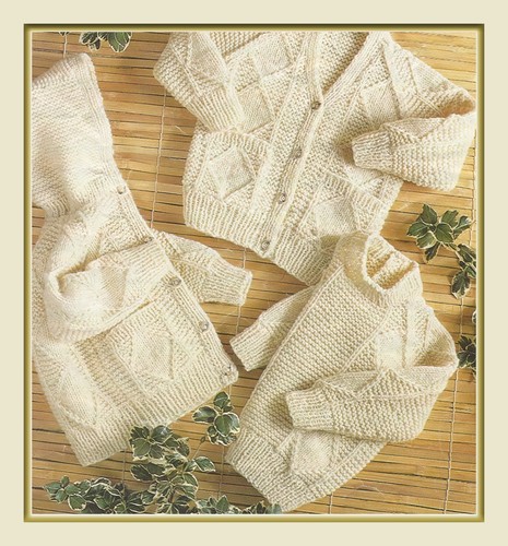 Aran jacket cardigan - jacket,,