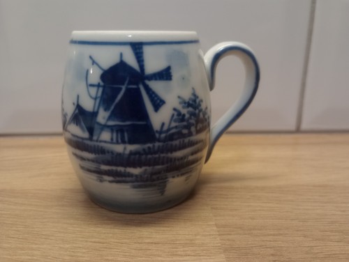 Delft small jug blue white - blue,