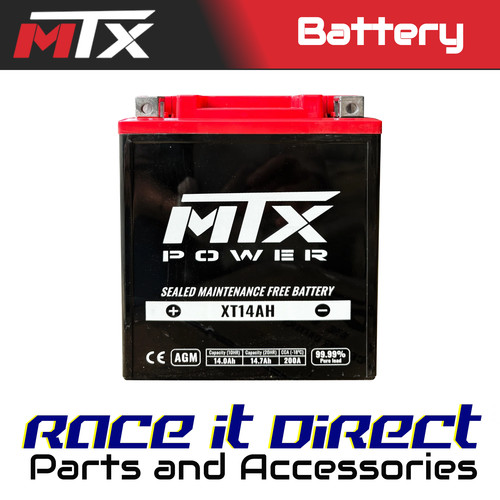 Mtx battery for kawasaki klf - mtx,