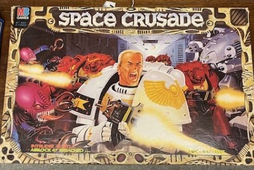 Space crusade board game - crusade,